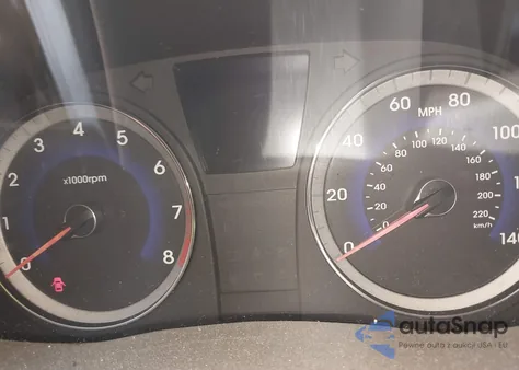 2013 Hyundai Accent Gls z USA, uszkodzony, nr VIN KMHCT4AEXDU449105